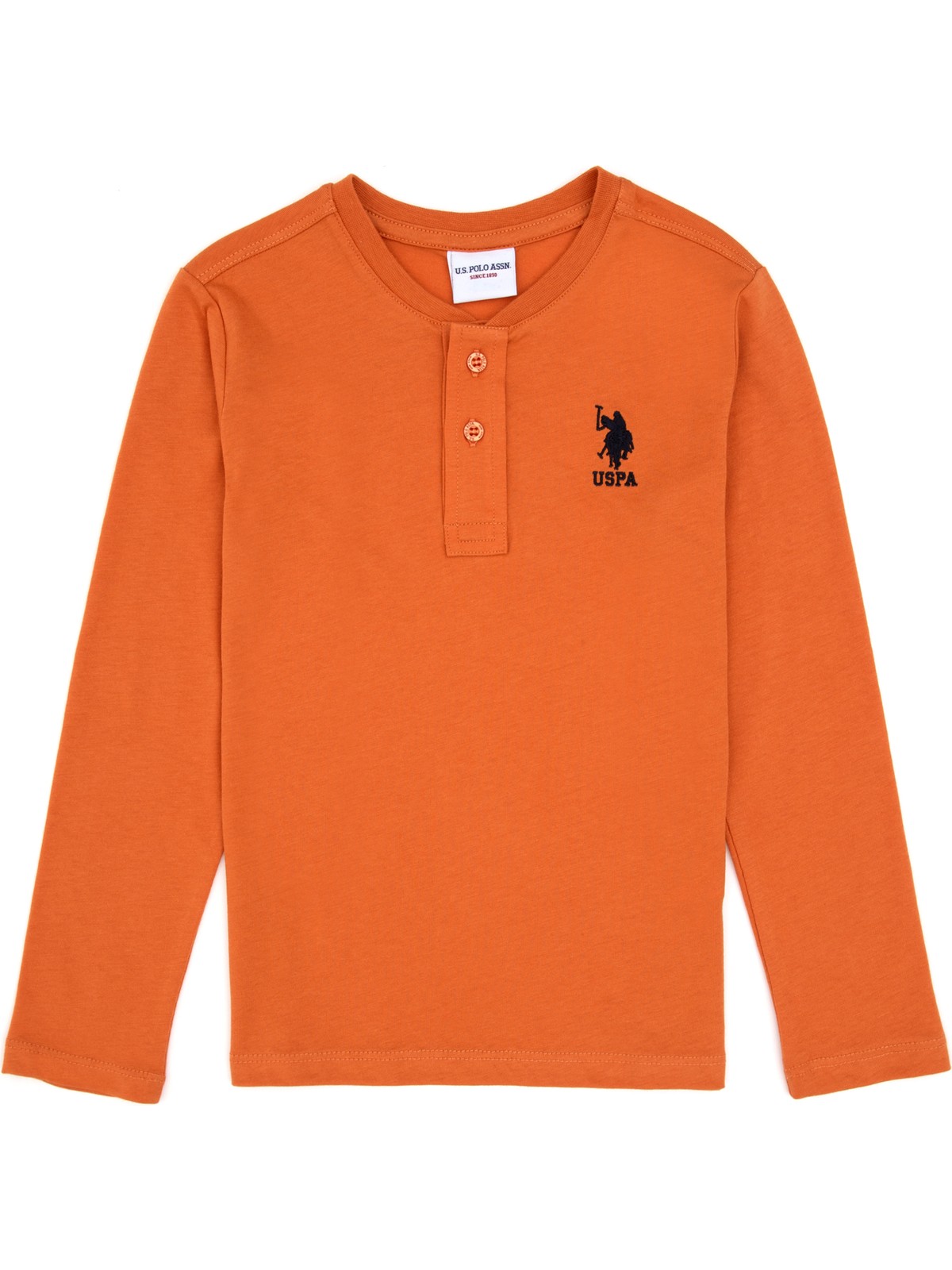U.S. Polo Assn. Erkek Çocuk Bakır Bisiklet Yaka Sweatshirt 50314909-VR182