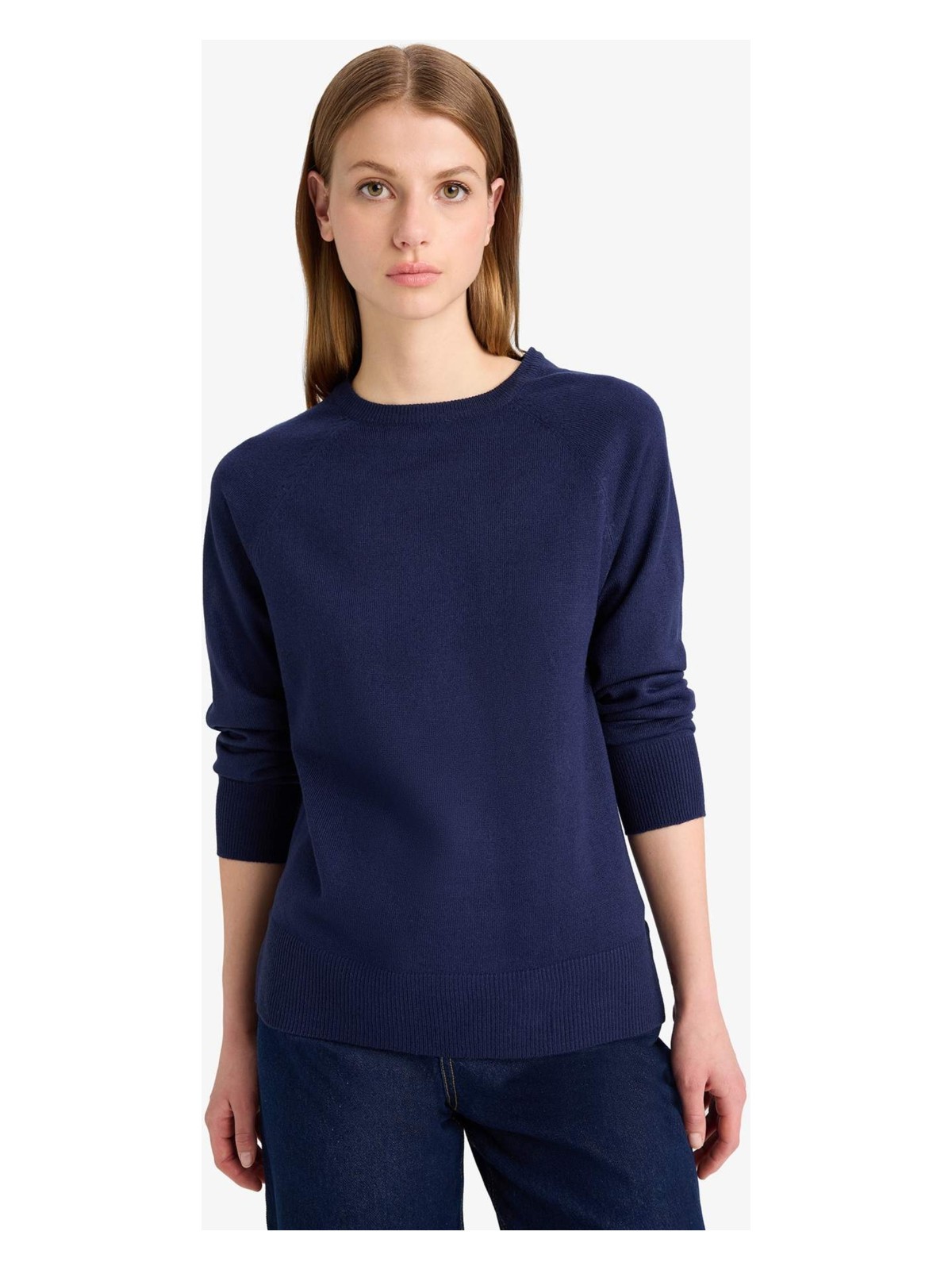 DeFacto Relax Fit Basic Triko Kazak I6913AZ25WN - Görsel 5