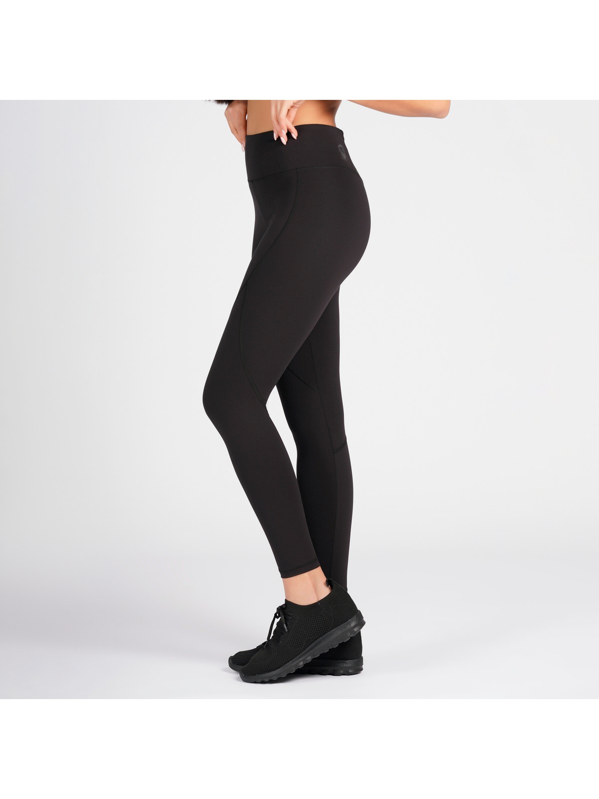 Lioness Activewear Gül Kurusu Yüksek Bel Arka Cepli Toprlayıcı Kadın Spor Taytı - Görsel 9