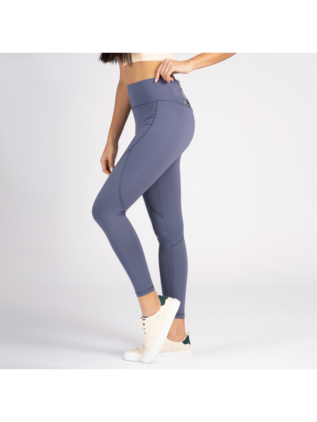 Lioness Activewear Magenta Yüksek Bel Arka Cepli Toprlayıcı Kadın Spor Taytı - Görsel 3