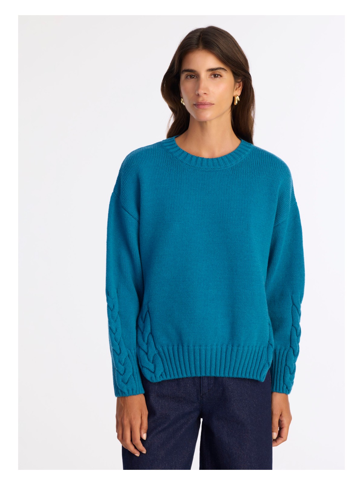 Yargıcı Regular Bisiklet Yaka Uzun Kol Kazak