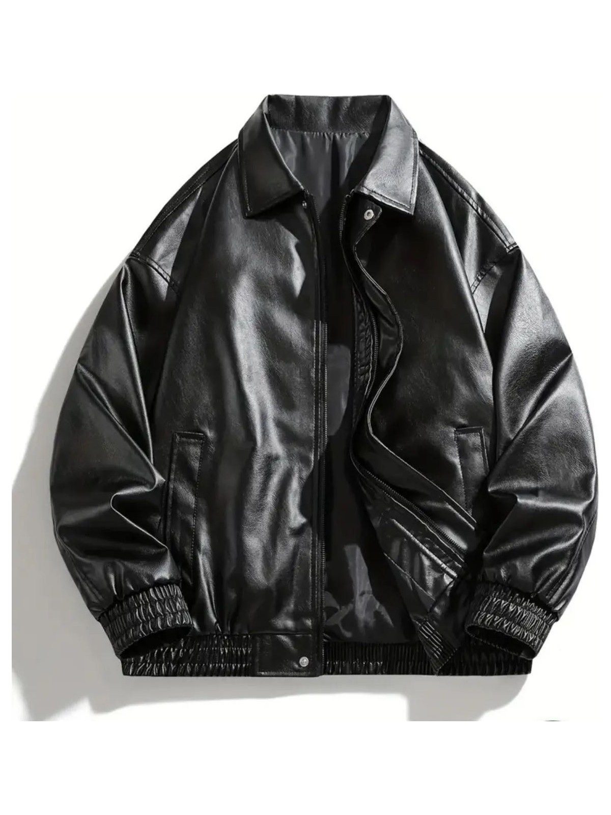 Çerme Oversize Unisex Vintage Deri Ceket