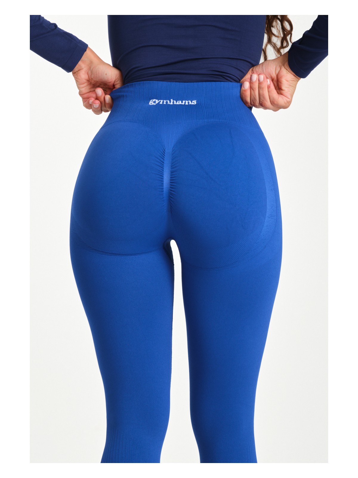 Gymhams Sculpta Serisi(Yüksek Toparlayıcılık)Kalçası Büzgülü Kalça Şekillendirici Push Up Kadın Spor Tayt - Görsel 3