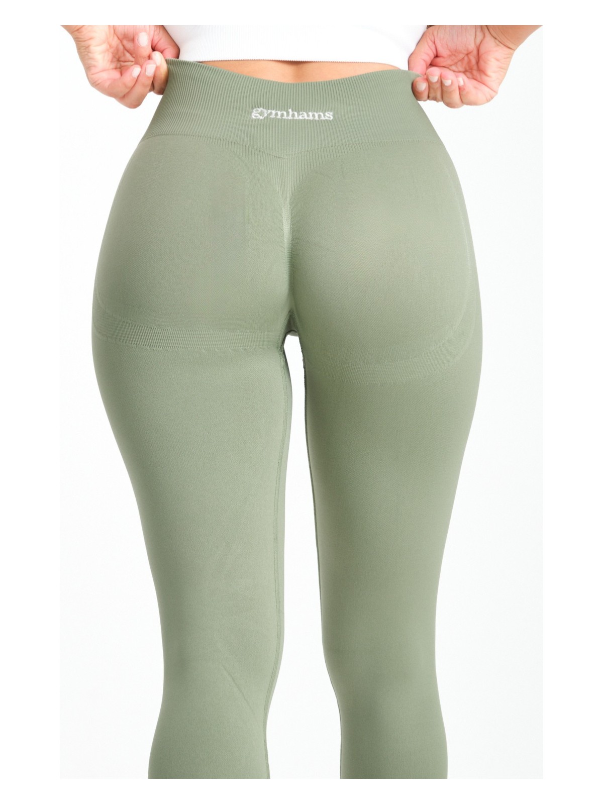 Gymhams Sculpta Serisi(Yüksek Toparlayıcılık)Kalçası Büzgülü Kalça Şekillendirici Push Up Kadın Spor Tayt - Görsel 7