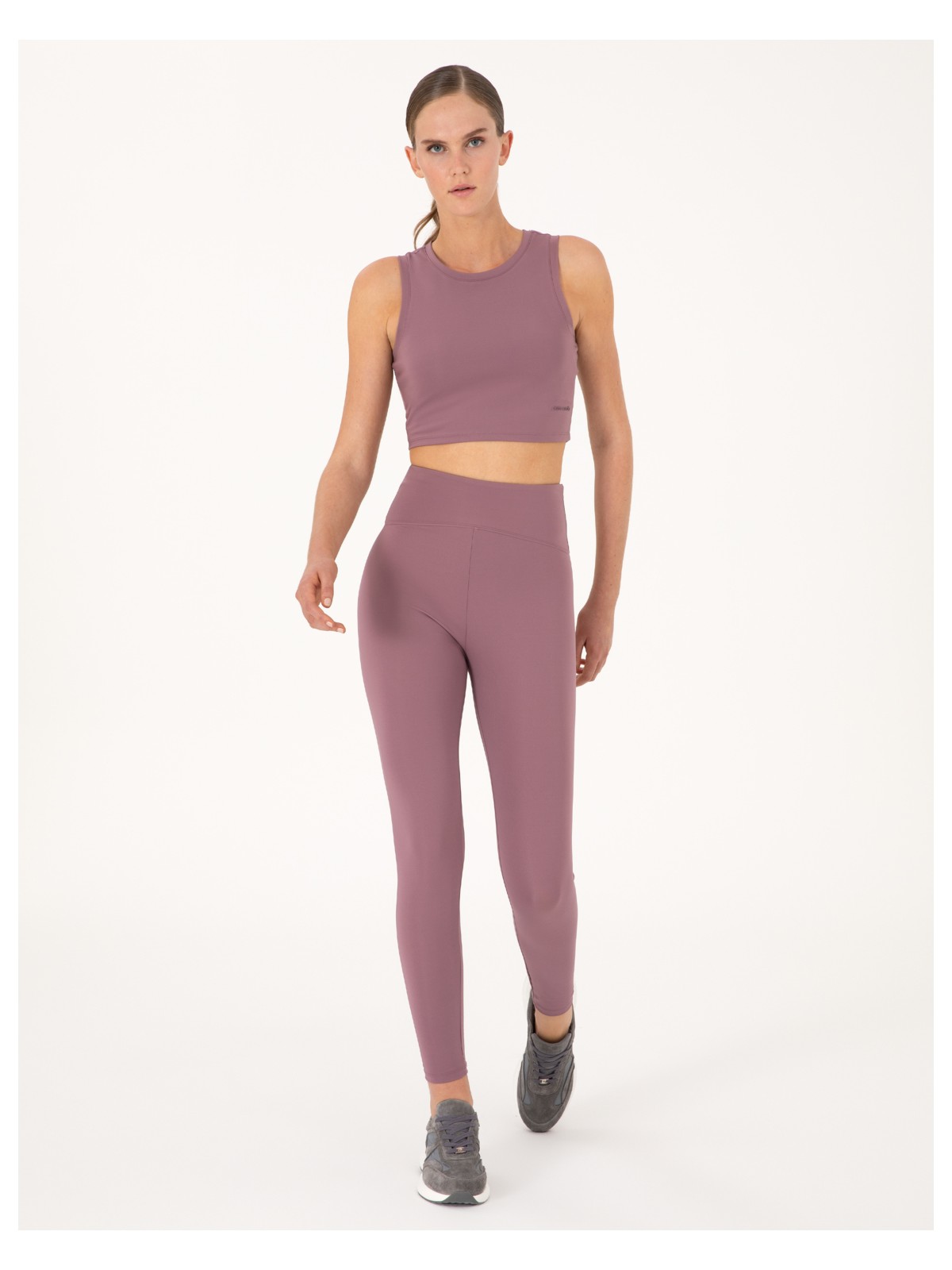 Pierre Cardin Kadın Mürdüm Yüksek Bel Tayt 50314949-VR074