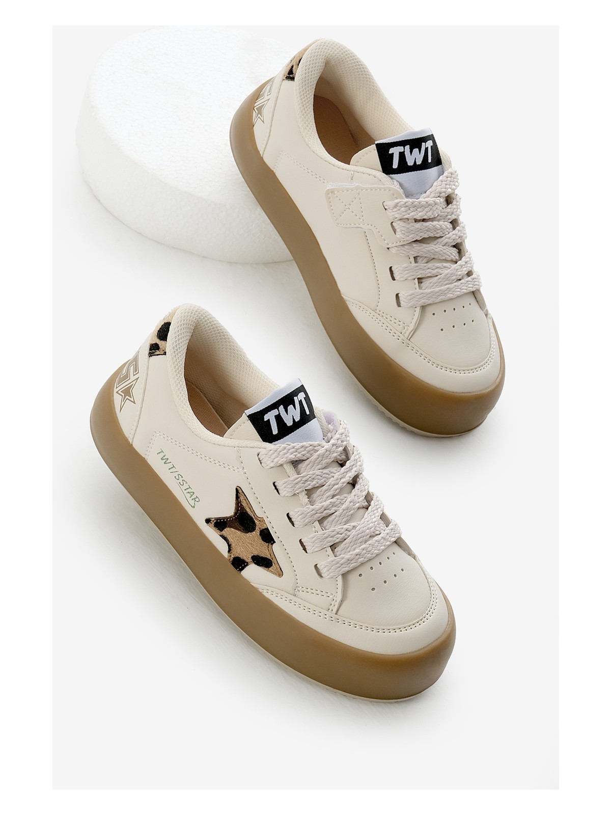 Tonny Black Çocuk Unisex Siyah Gümüş Termo Taban Bağcıklı ve Cırtlı Spor Ayakkabı Yıldız Detaylı - Görsel 10