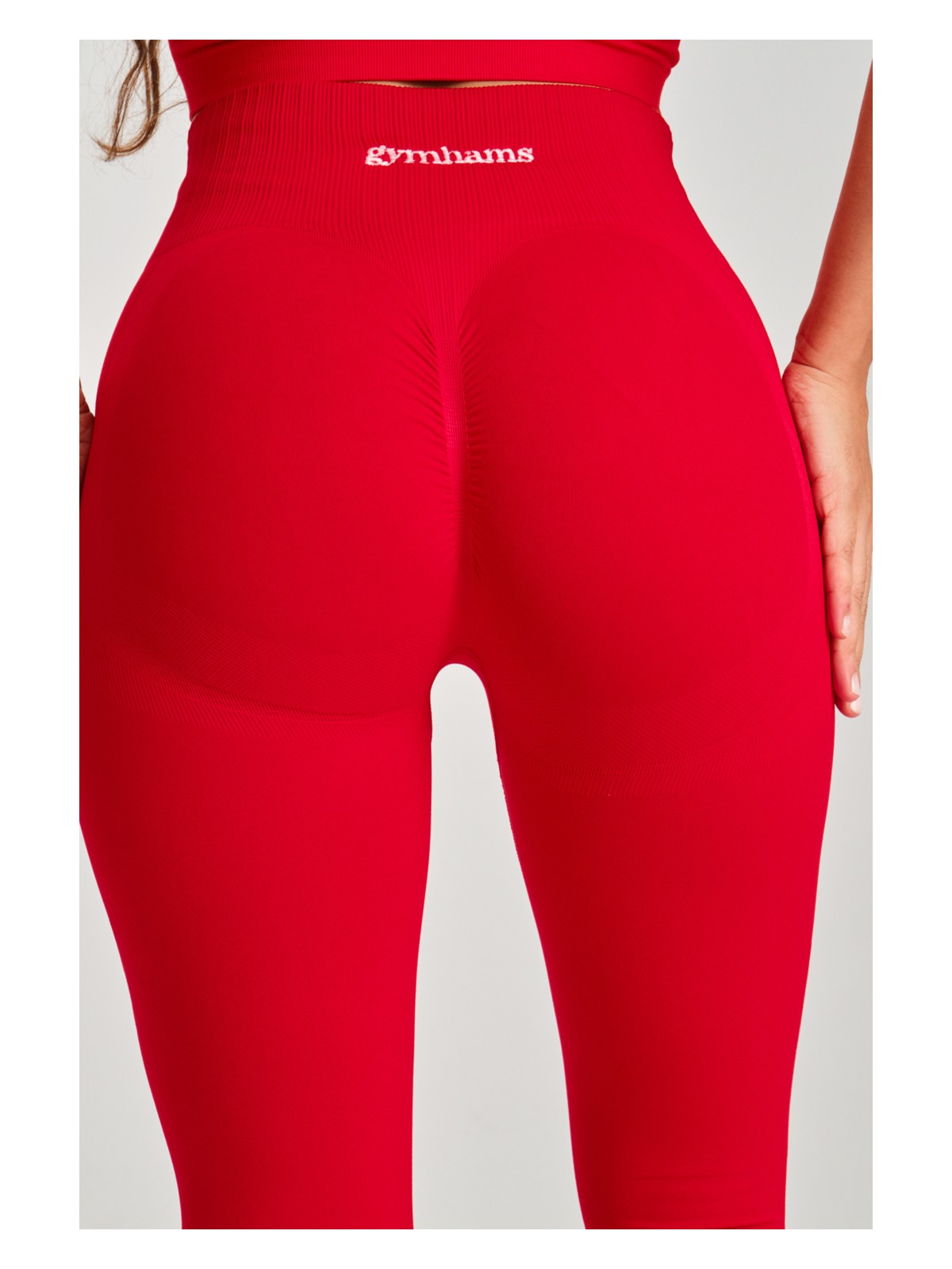 Gymhams Sculpta Serisi(Yüksek Toparlayıcılık)Kalçası Büzgülü Kalça Şekillendirici Push Up Kadın Spor Tayt - Görsel 5