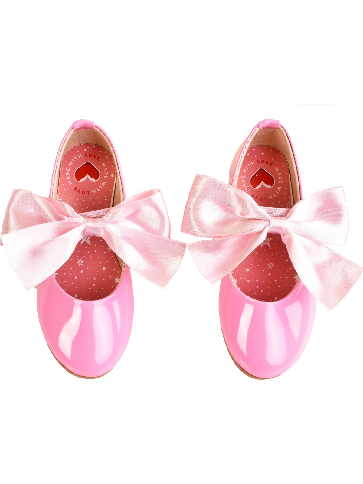 Minibonito Kız Çocuk Fiyonklu Babet Ayakkabı