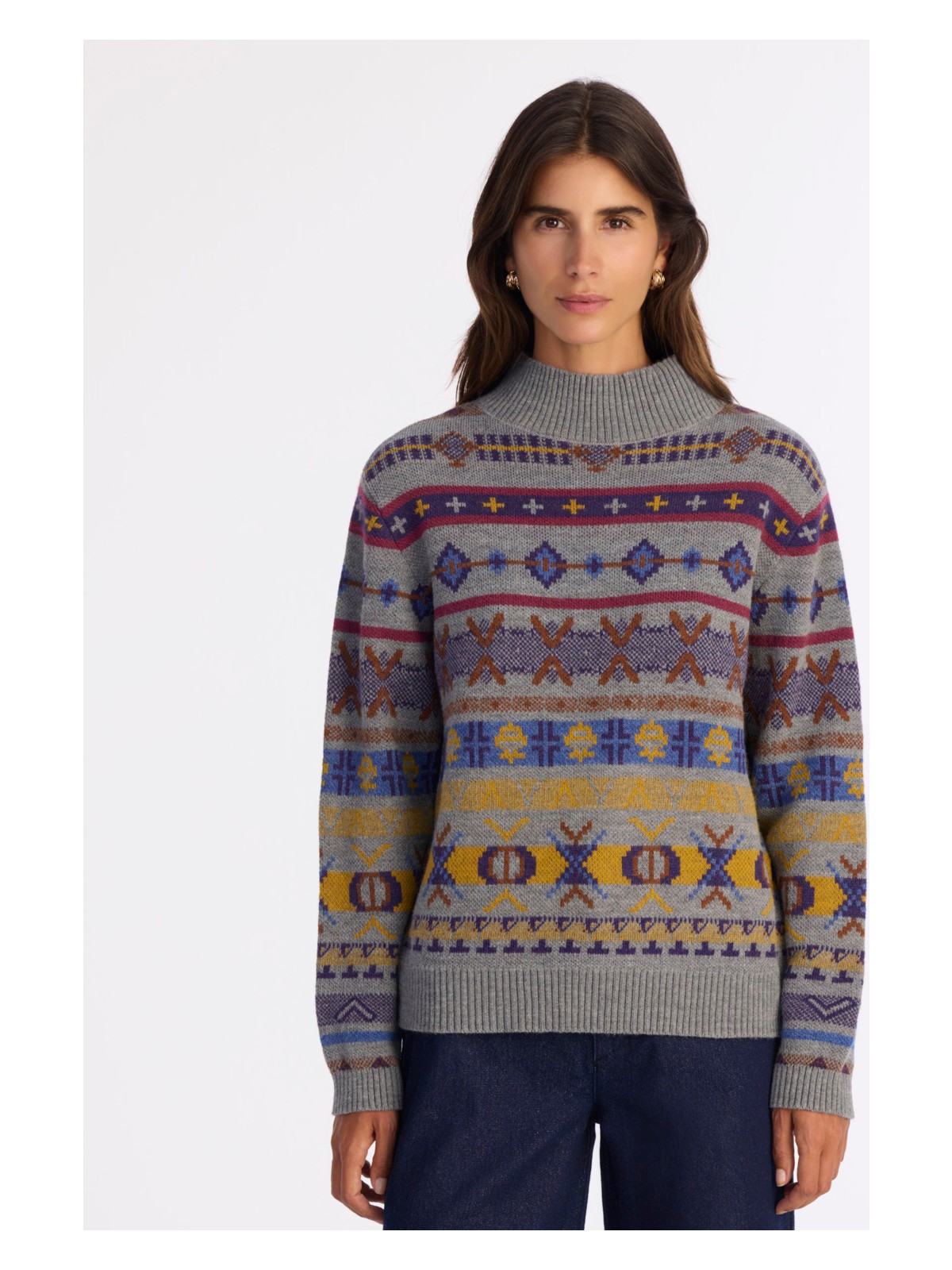 Yargıcı Regular Balıkçı Yaka Uzun Kol Kazak