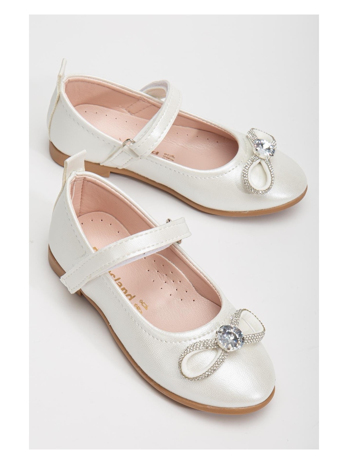 Pabuçland Çok Hafif Çok Rahat Iç Tabanı Ortopedik Taş Detaylı Inci Kurdale Babet