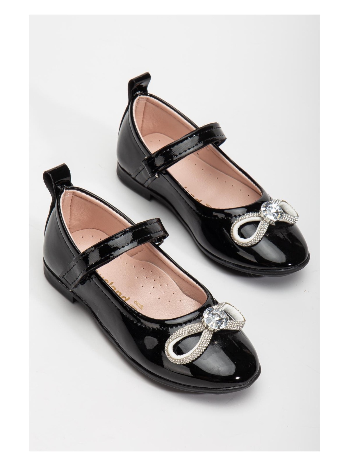 Pabuçland Çok Hafif Çok Rahat Iç Tabanı Ortopedik Taş Detaylı Inci Kurdale Babet - Görsel 6