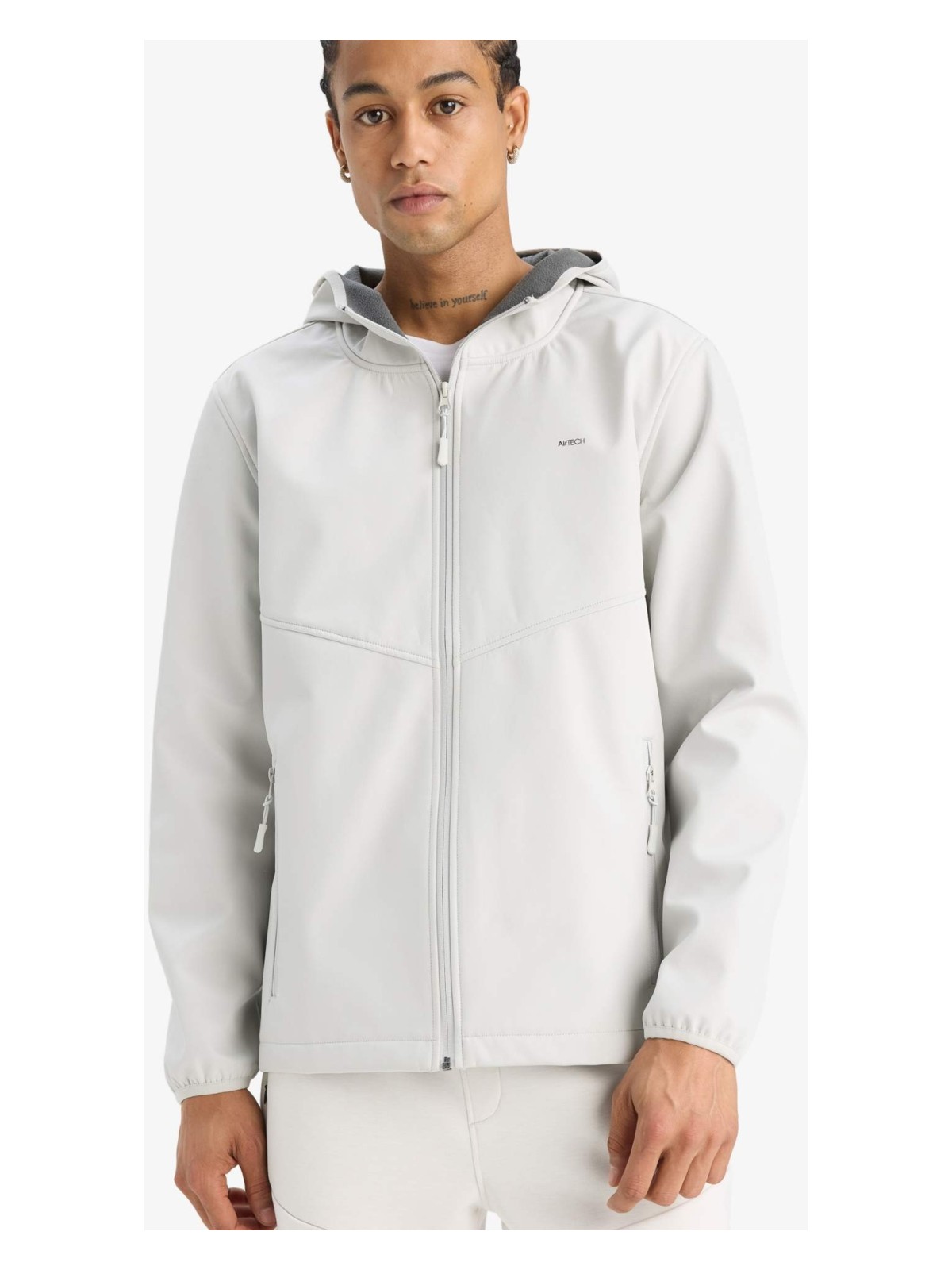 DeFacto Rüzgar Geçirmez Su İtici Softshell Yağmurluk A2122AX25AU