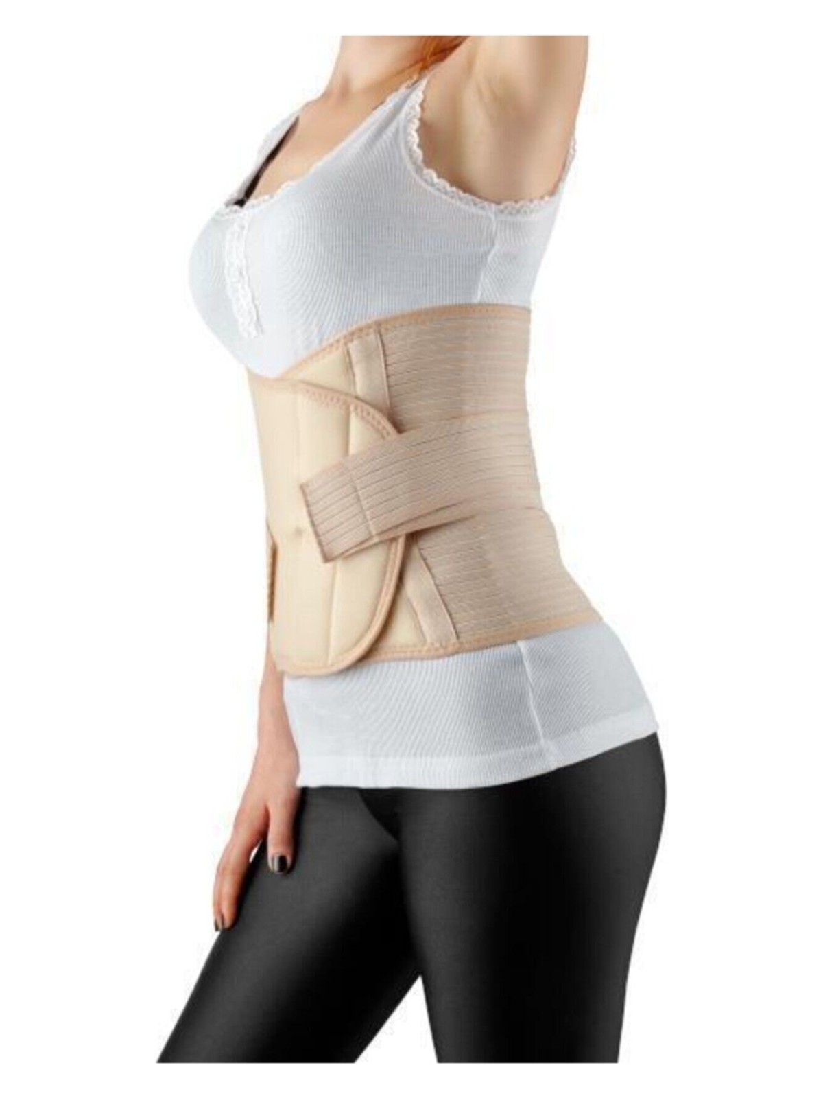 Babyjem Doğum Sonrası Balenli Korse Ten L-XL