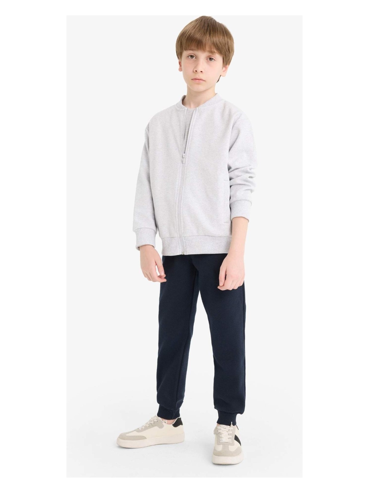 DeFacto Beli Lastikli Okul Jogger Eşofman Altı Erkek Çocuk K8852A625AU - Görsel 6