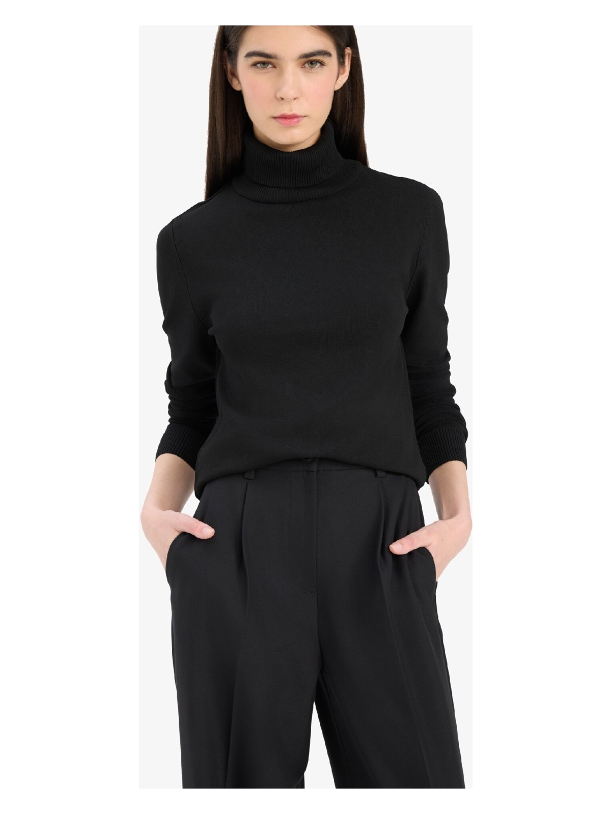 DeFacto Regular Fit Yarım Balıkçı Yaka Triko Kazak E8498AX25WN - Görsel 7