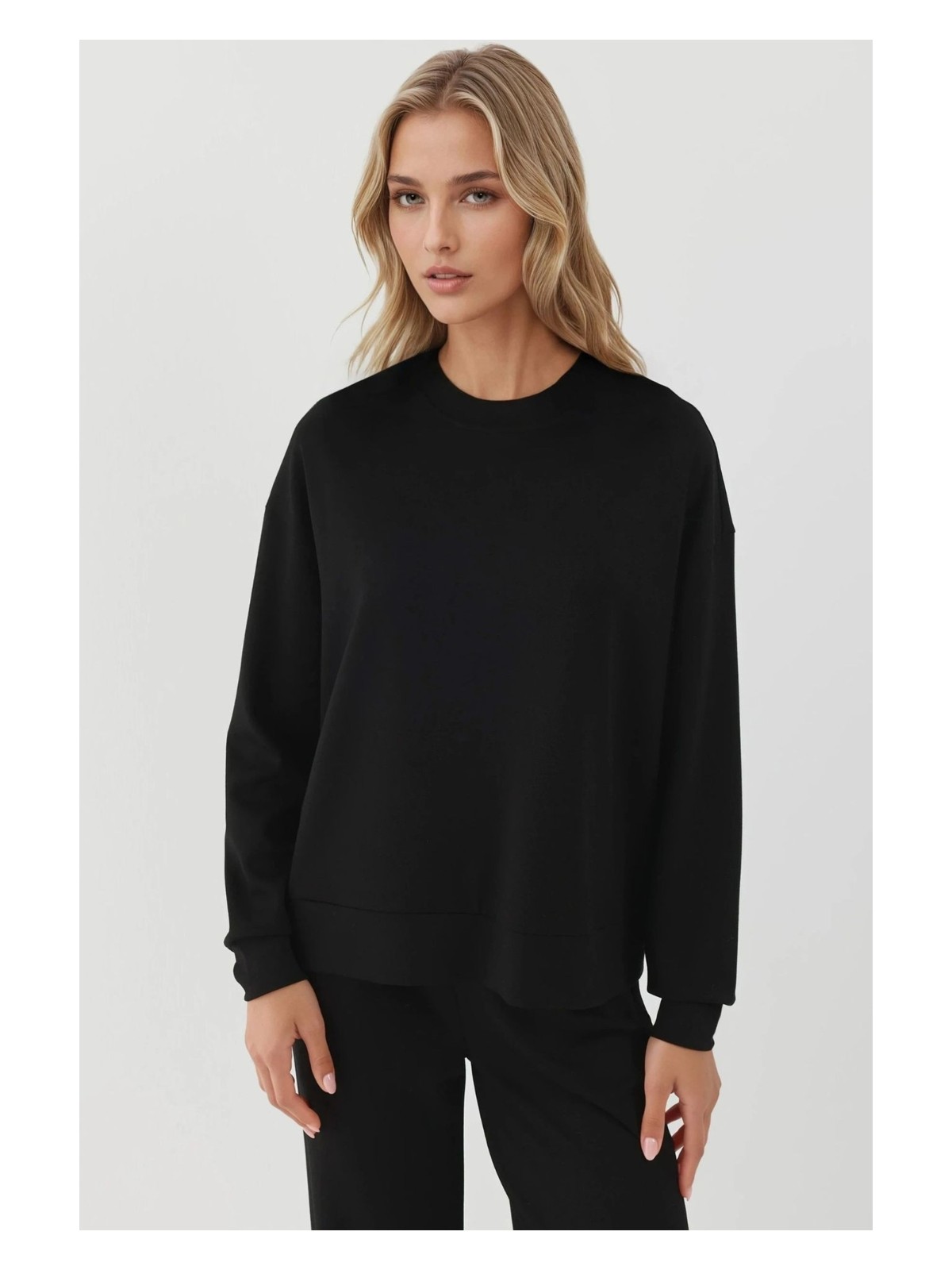 Hiccup Kadın Modal Touch Basic Sweatshirt Kestane Kahvesi - Görsel 4