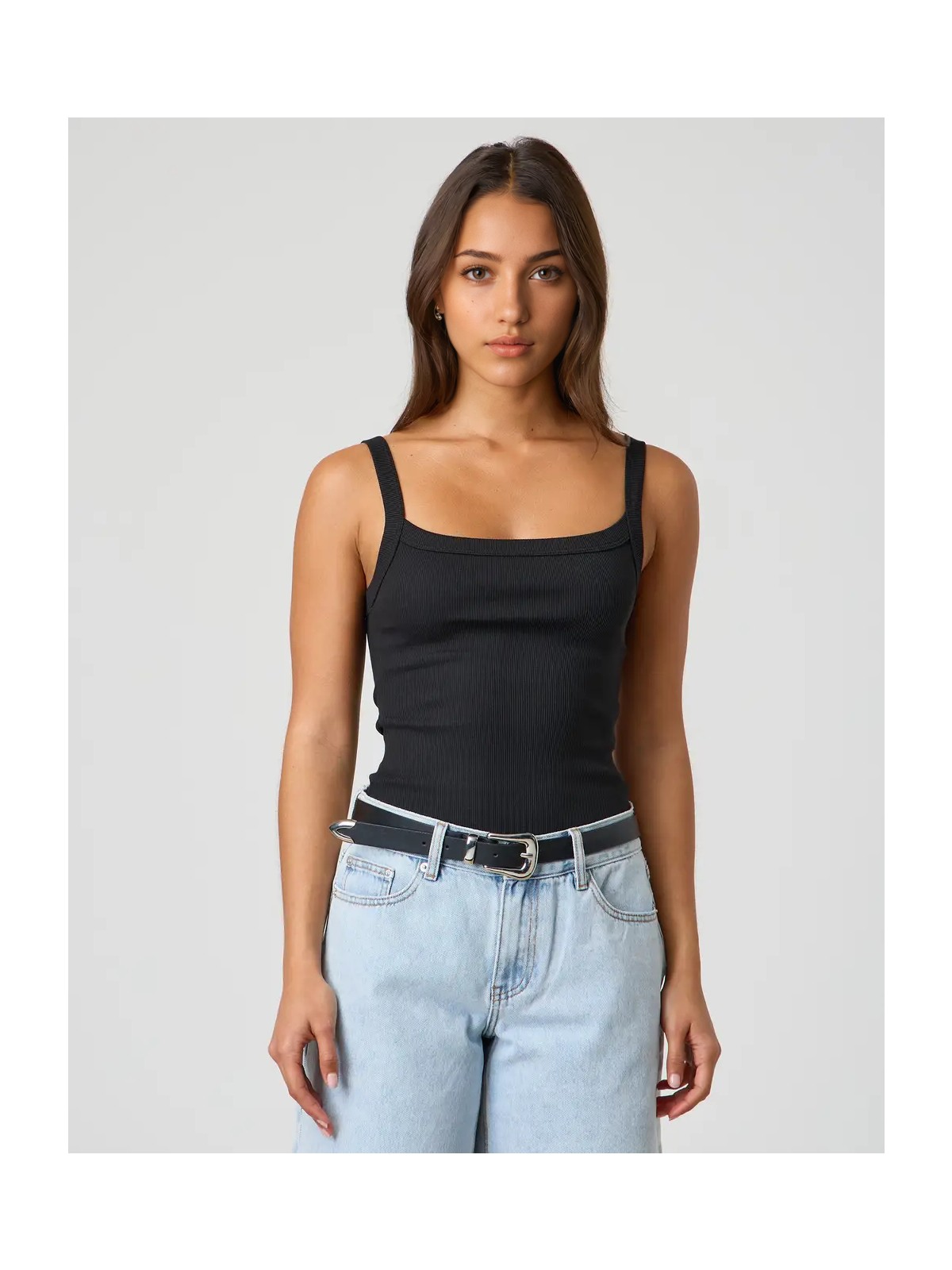 Novelle Ince Askılı Fitilli Atlet - Görsel 5