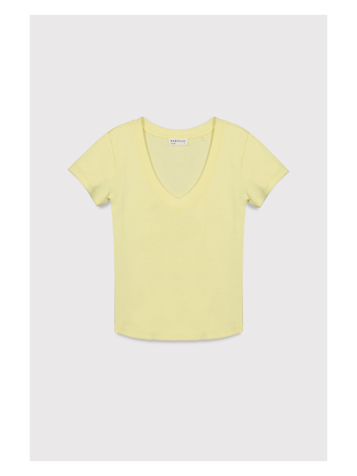 Babokah V Yaka Kısa Kol Üst