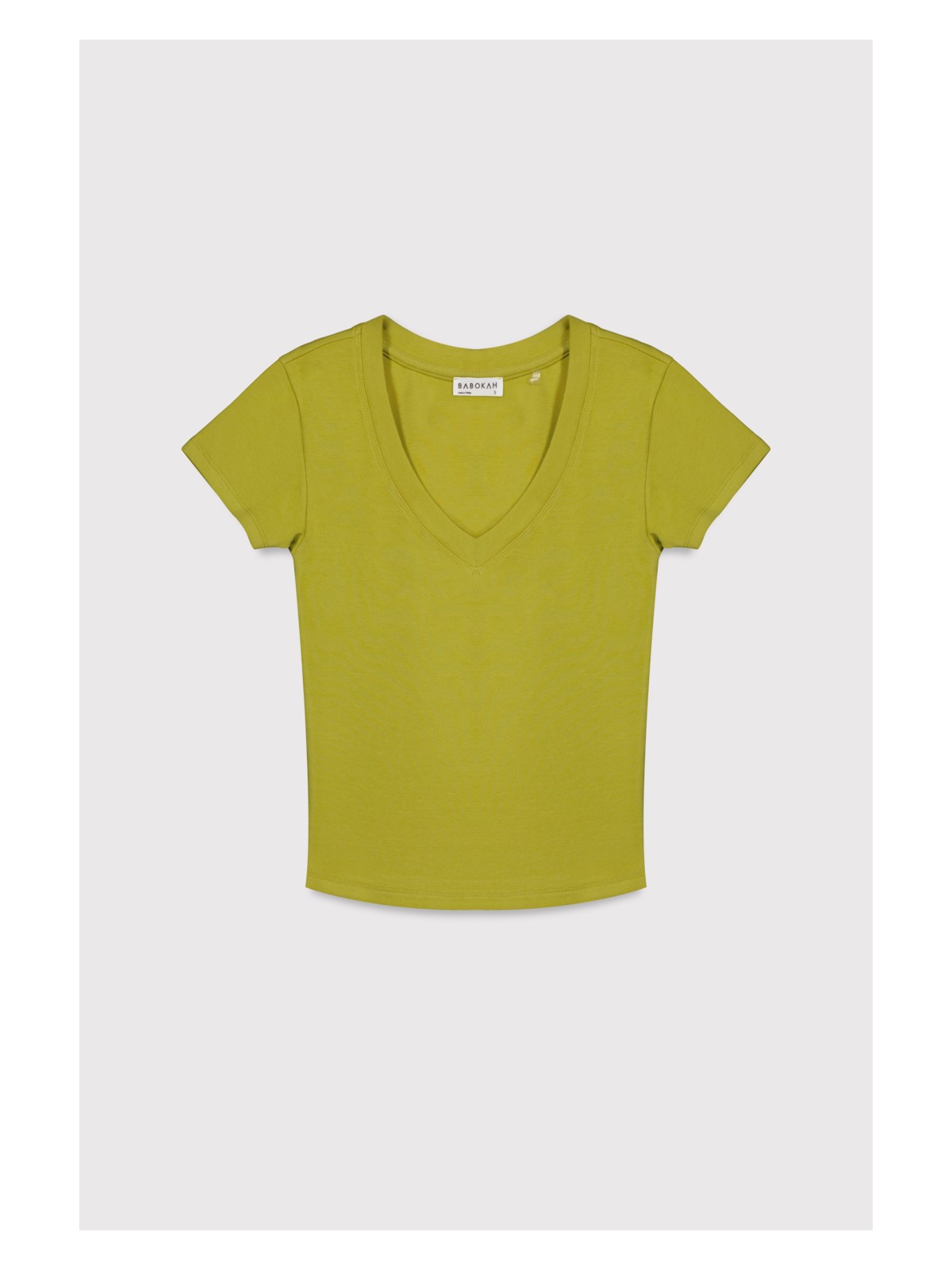 Babokah V Yaka Kısa Kol Üst