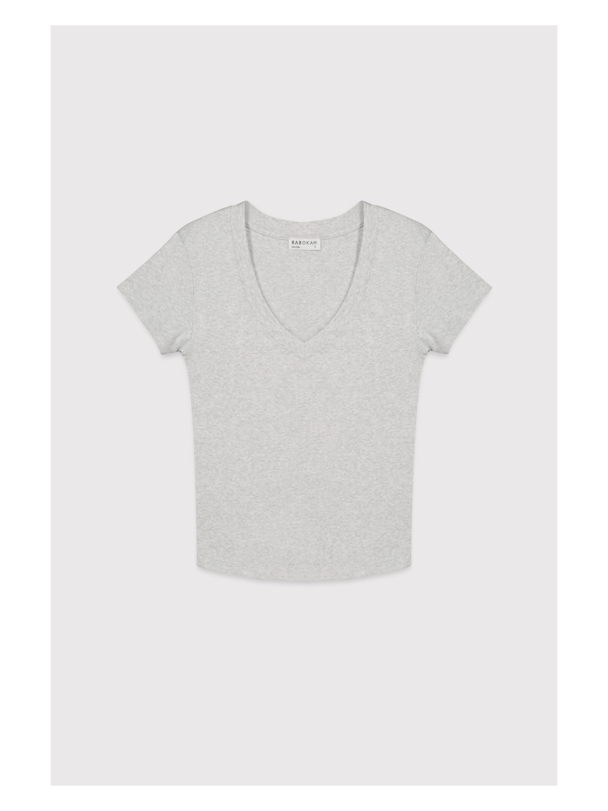 Babokah V Yaka Kısa Kol Üst