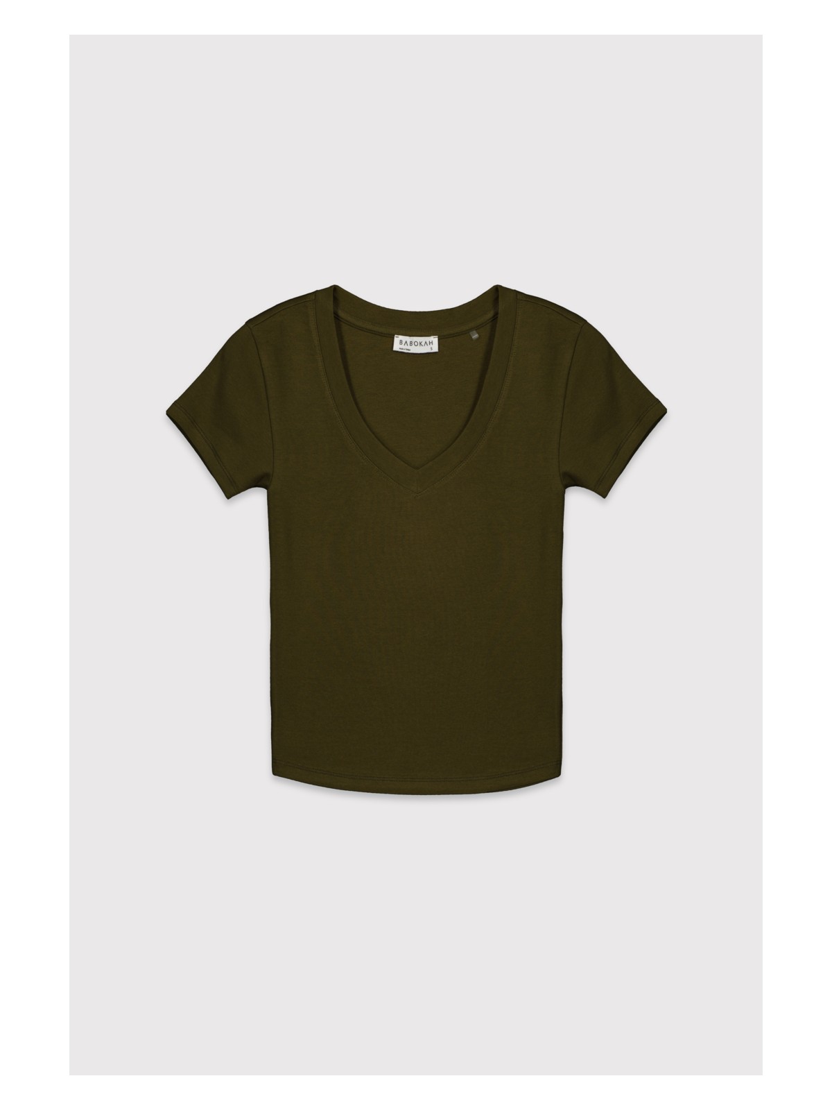 Babokah V Yaka Kısa Kol Üst