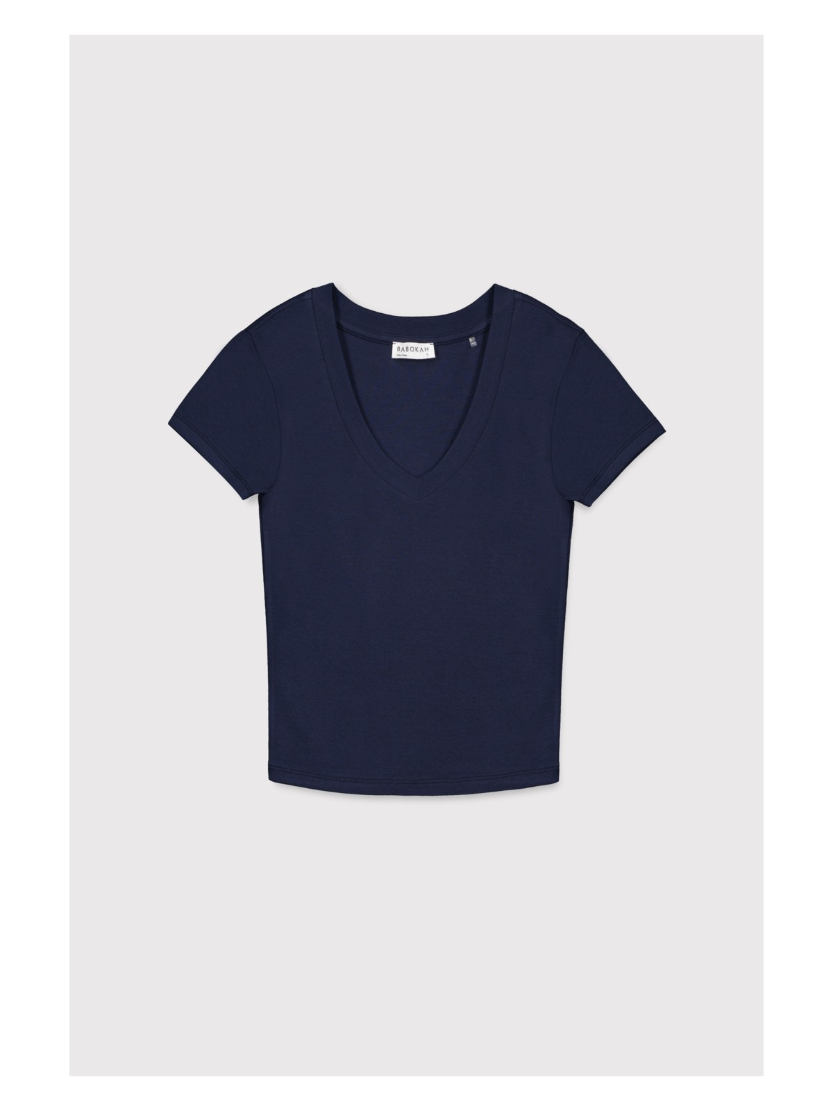 Babokah V Yaka Kısa Kol Üst