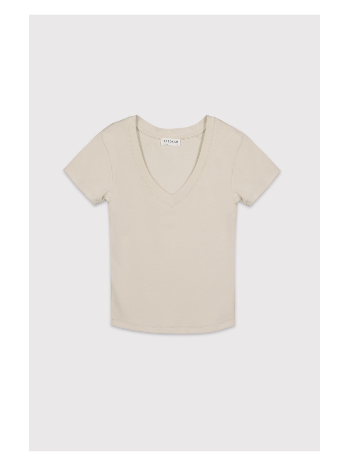 Babokah V Yaka Kısa Kol Üst