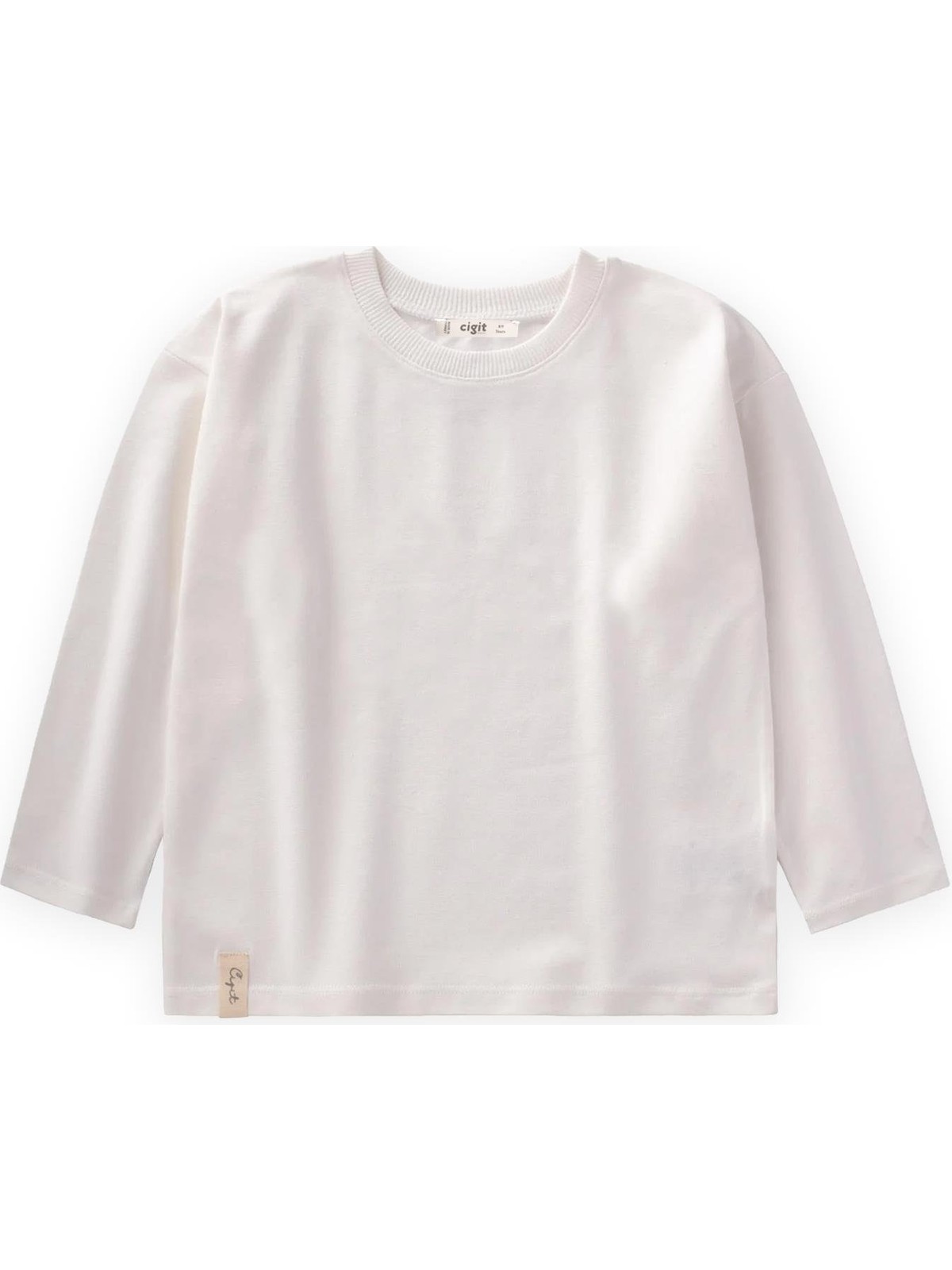 Cigit Mevsimlik Basic T-Shırt 8-14 Yaş Camel - Görsel 4