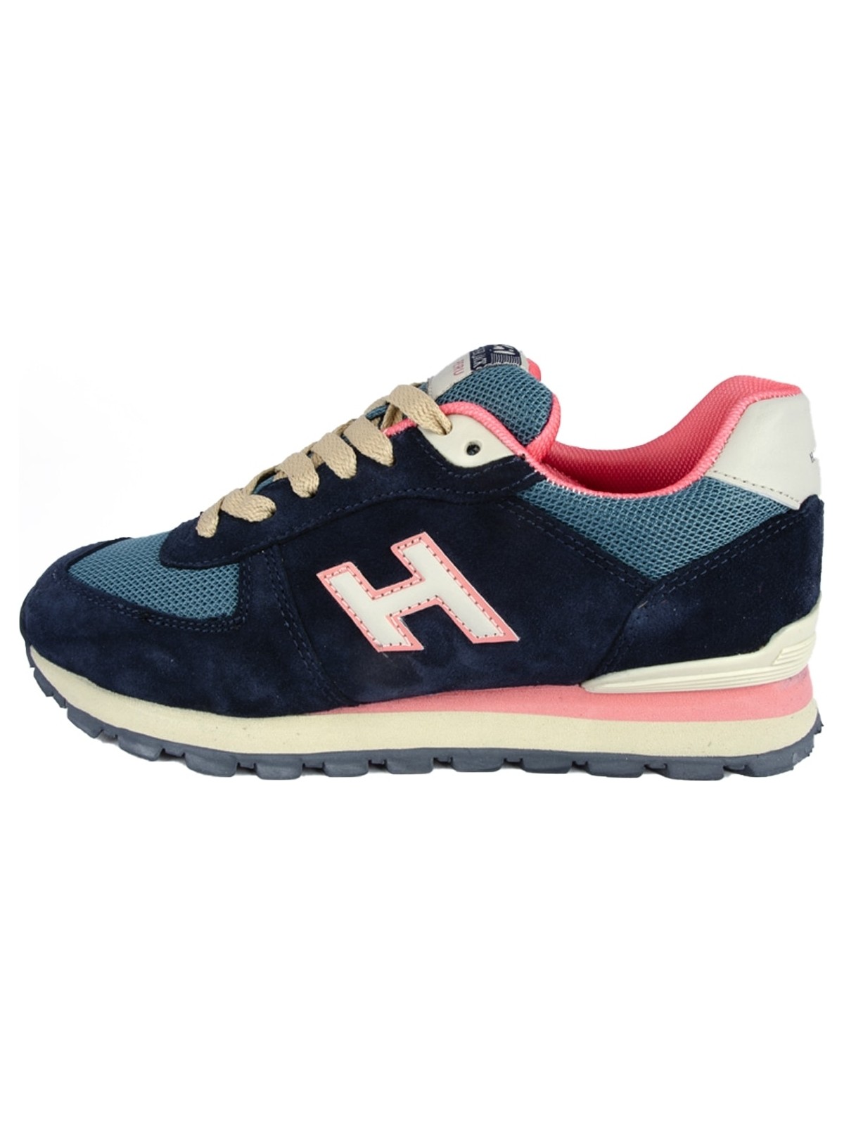 Hammer Jack Peru Hakiki Deri Laci-Coral Kadın Spor Ayakkabı