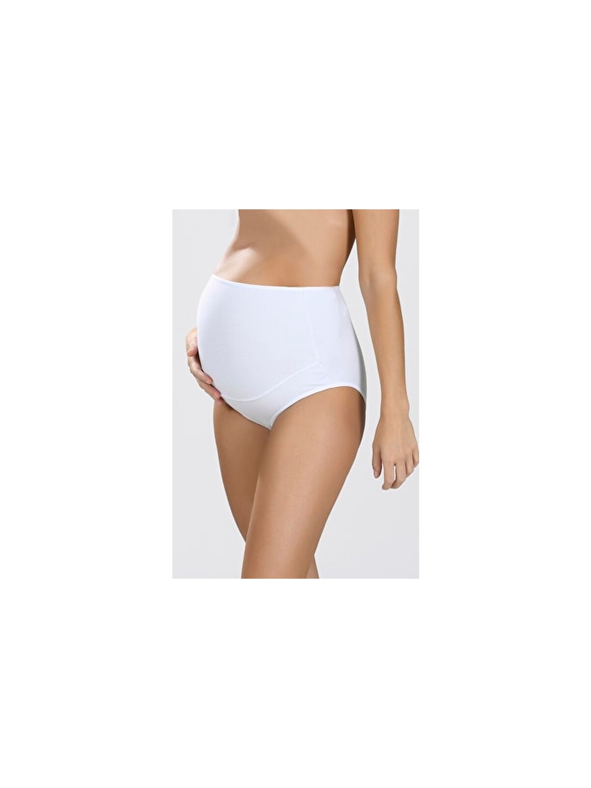 Tampap Pamuklu 3' Lü Hamile Kilodu Kadın Lohusa İç Çamaşırı Siyah Esnek Bel Tasarımı ile Konforlu Kullanım - Görsel 5