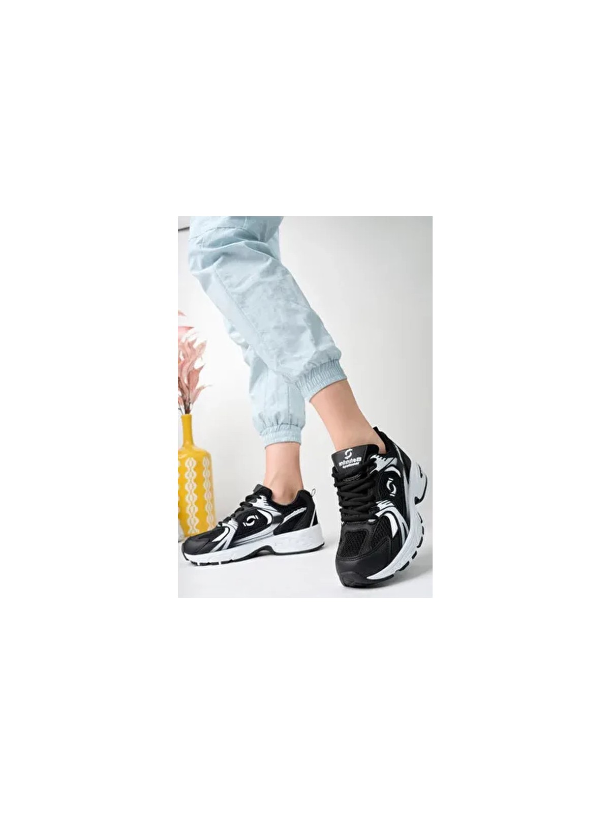 Infinite8 Unisex Ortopedik Triko Yürüyüş Spor Ayakkabısı, Günlük Sneaker - Görsel 6