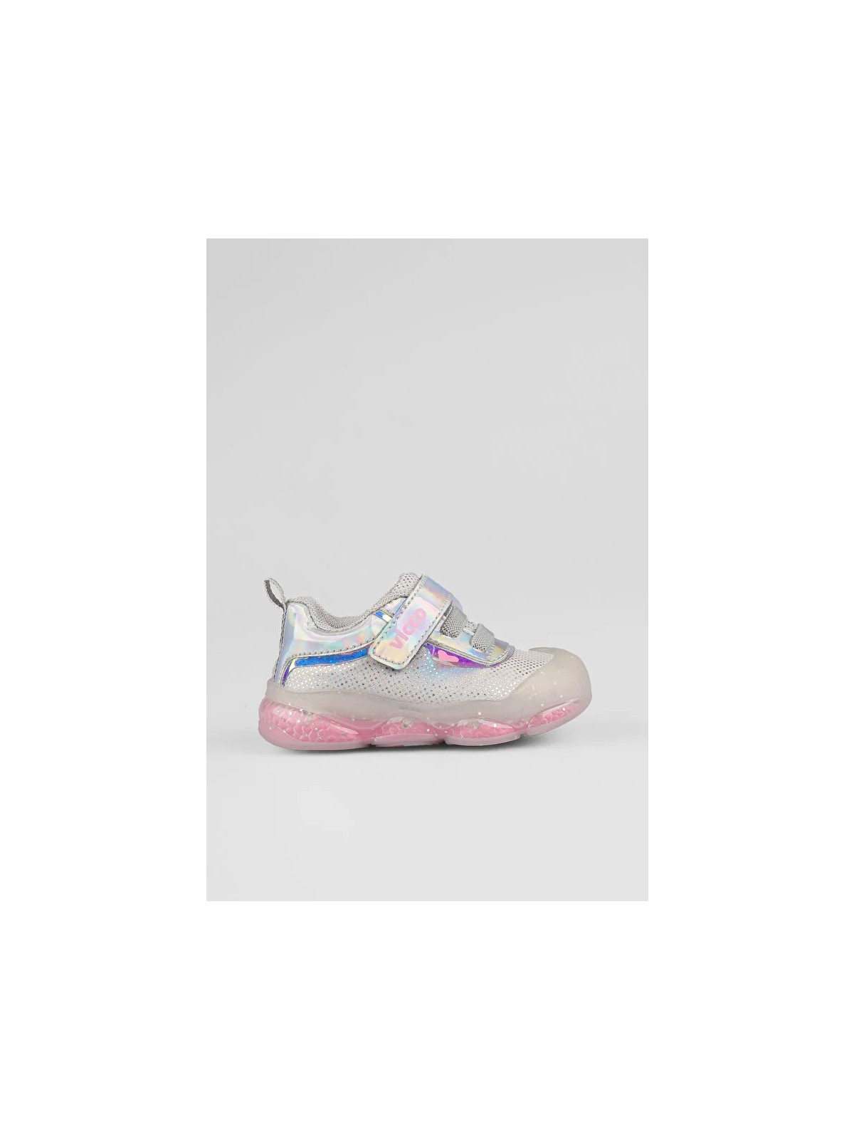 Vicco Pety Işıklı Çocuk Spor Ayakkabı Gumüş