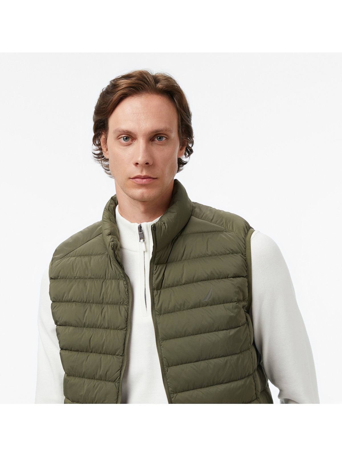 Nautica Erkek Yeşil Su Itici Özellikli Yelek J57037T.3GL - Görsel 4