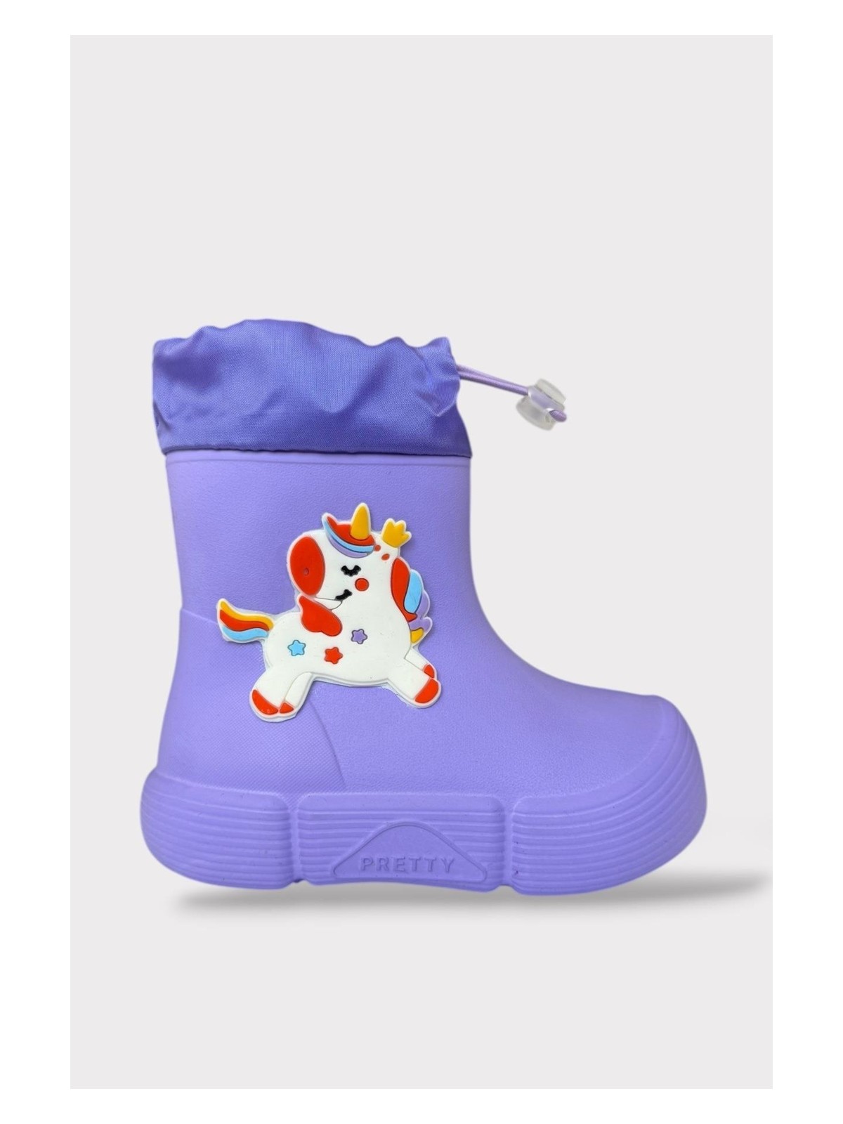 Liger Çocuk Kışlık Su Geçirmez Yağmur Botu Siyah - Görsel 6