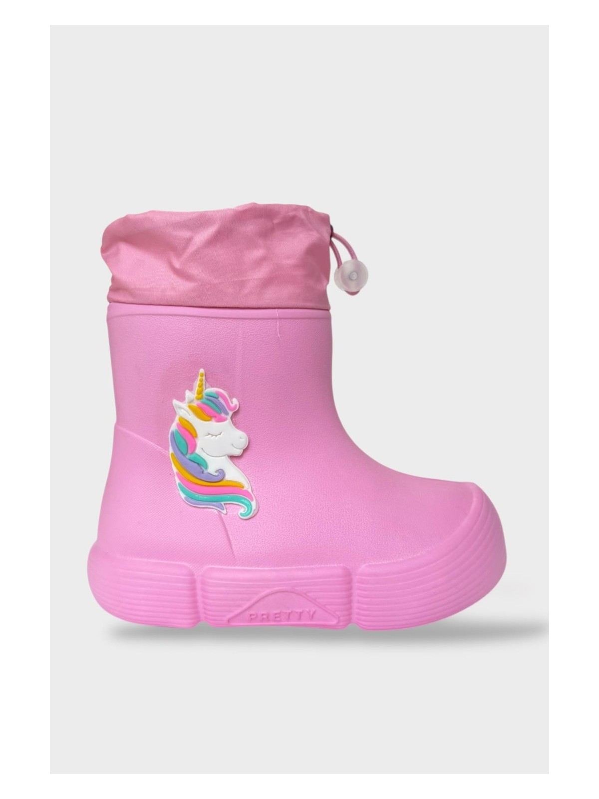 Liger Çocuk Kışlık Su Geçirmez Yağmur Botu Siyah - Görsel 4