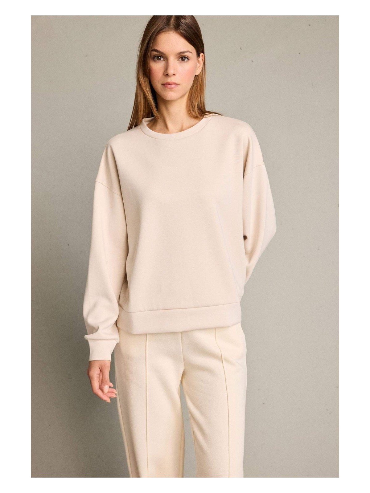 DeFacto Bisiklet Yaka Modal Sweatshirt G2913AX25AU - Görsel 5