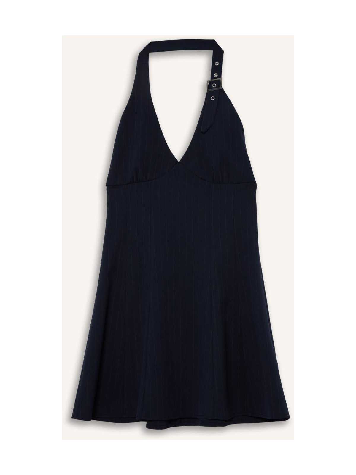 DeFacto Halter Yaka Kareli Mini Elbise G3860AX25AU