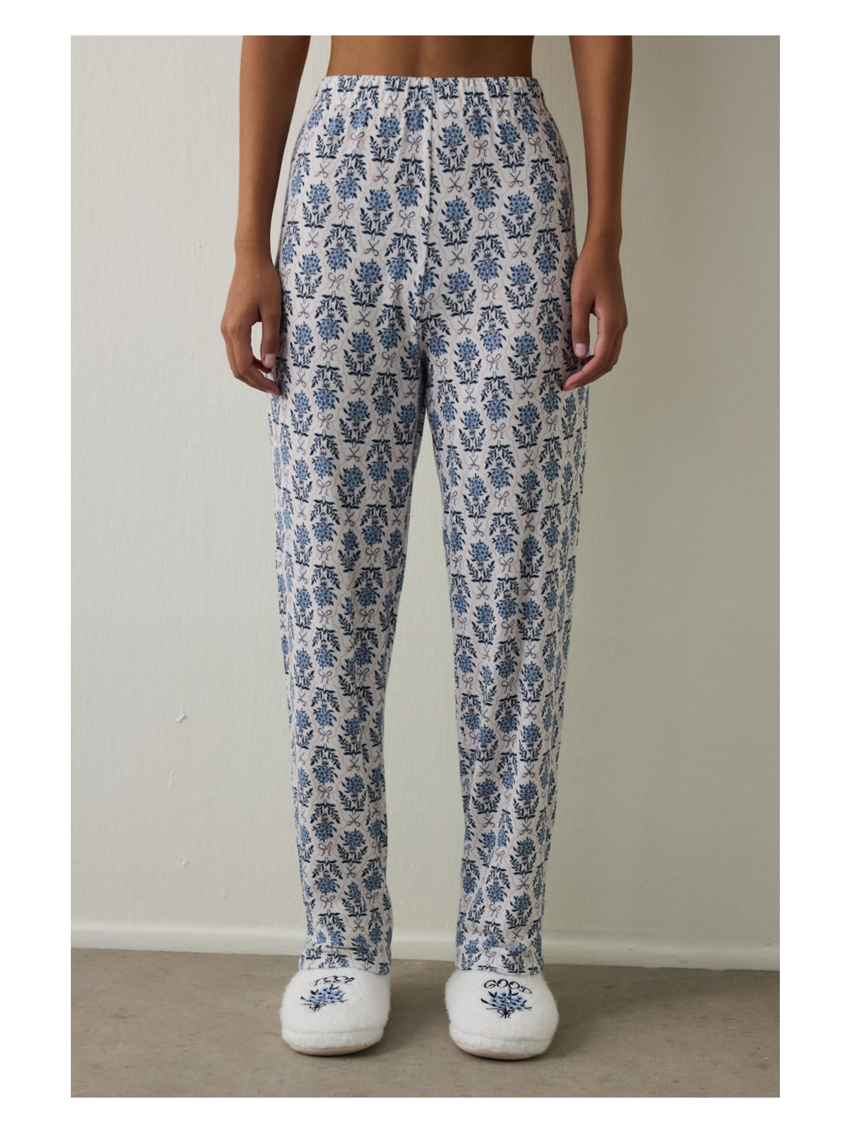 Penti Çiçekli Tea Time Termal Etkili Pijama Altı