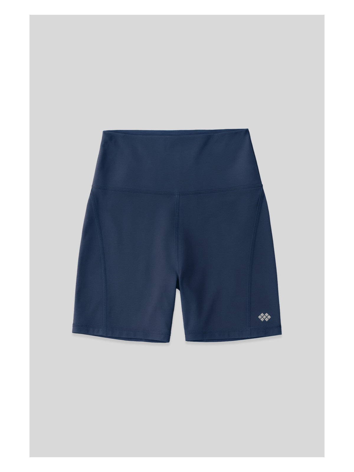 Tommy Life Indigo Kemer Detaylı Yüksek Bel Slim Fit Kısa Biker Kadın Tayt - 91017