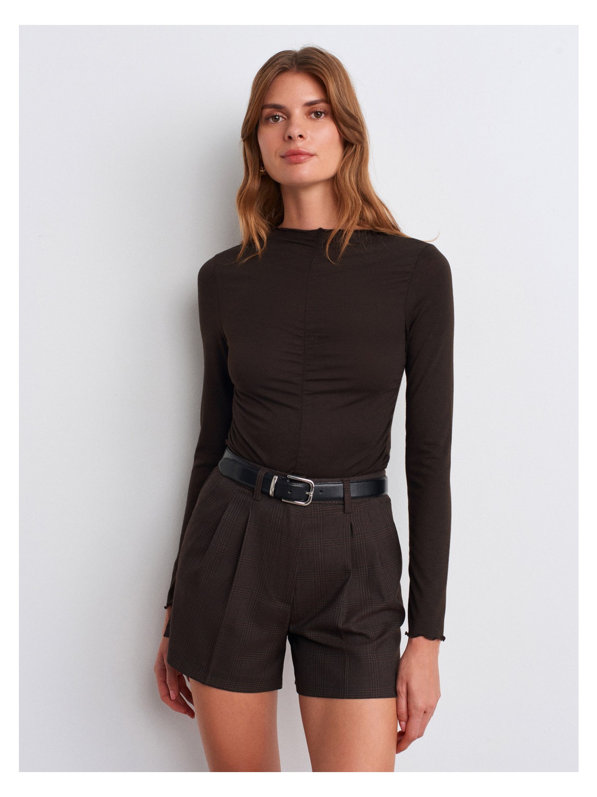 Dilvin 32112 Büzgülü Top-Vizon - Görsel 3