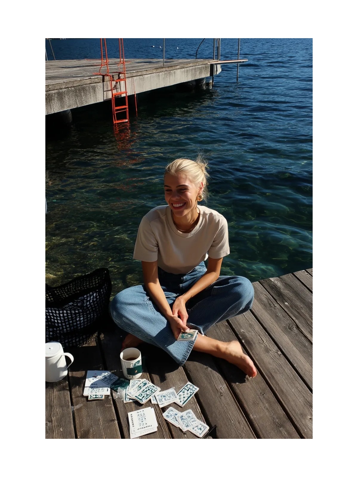 Maternel Yumuşak Dokulu Emzirme Tişörtü - Görsel 3