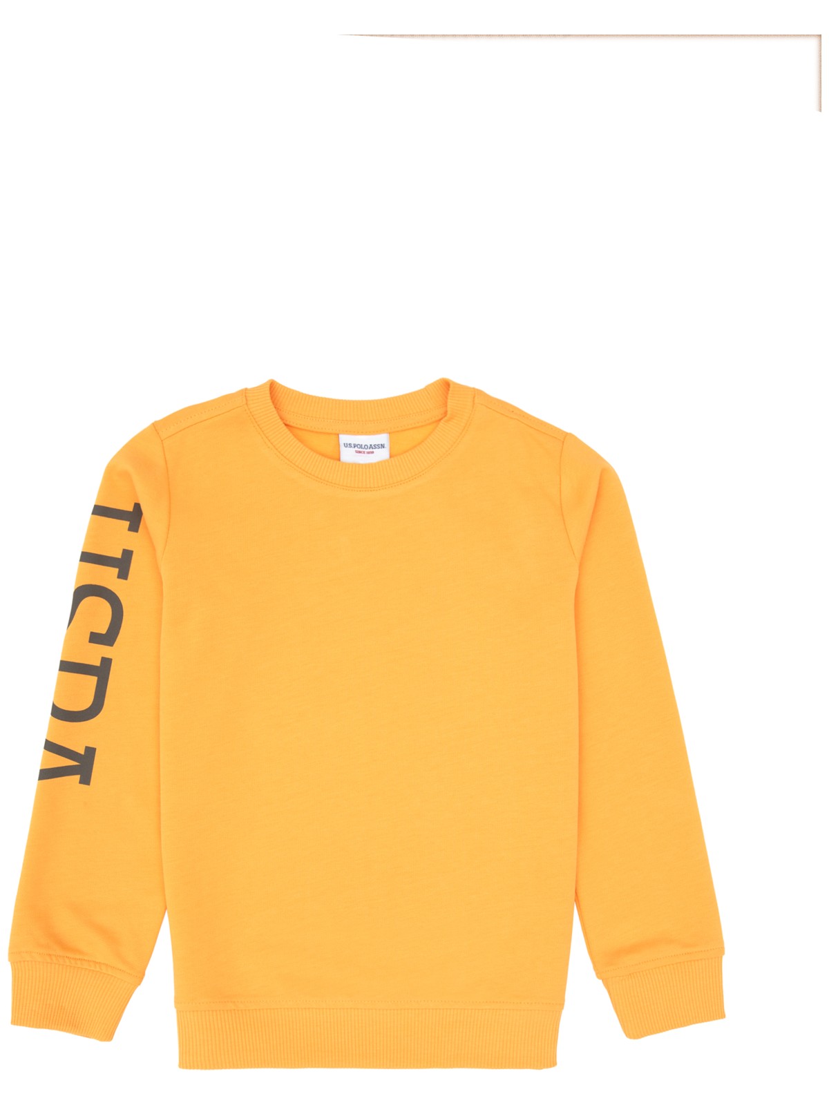 U.S. Polo Assn. Erkek Çocuk Mango Bisiklet Yaka Basic Sweatshirt 50313831-VR244