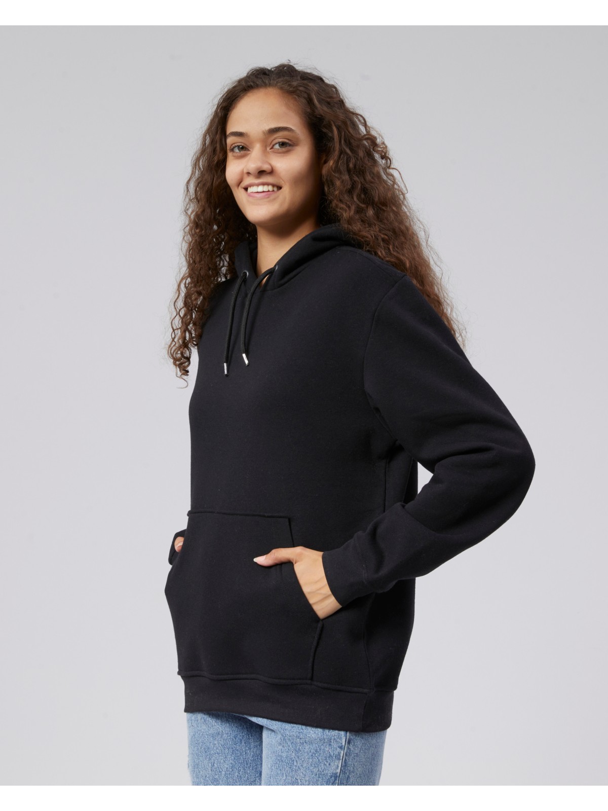 Moon Cover Mooncover Kadın Kapşonlu Kanguru Cepli Sweatshirt – Bordo - Görsel 8