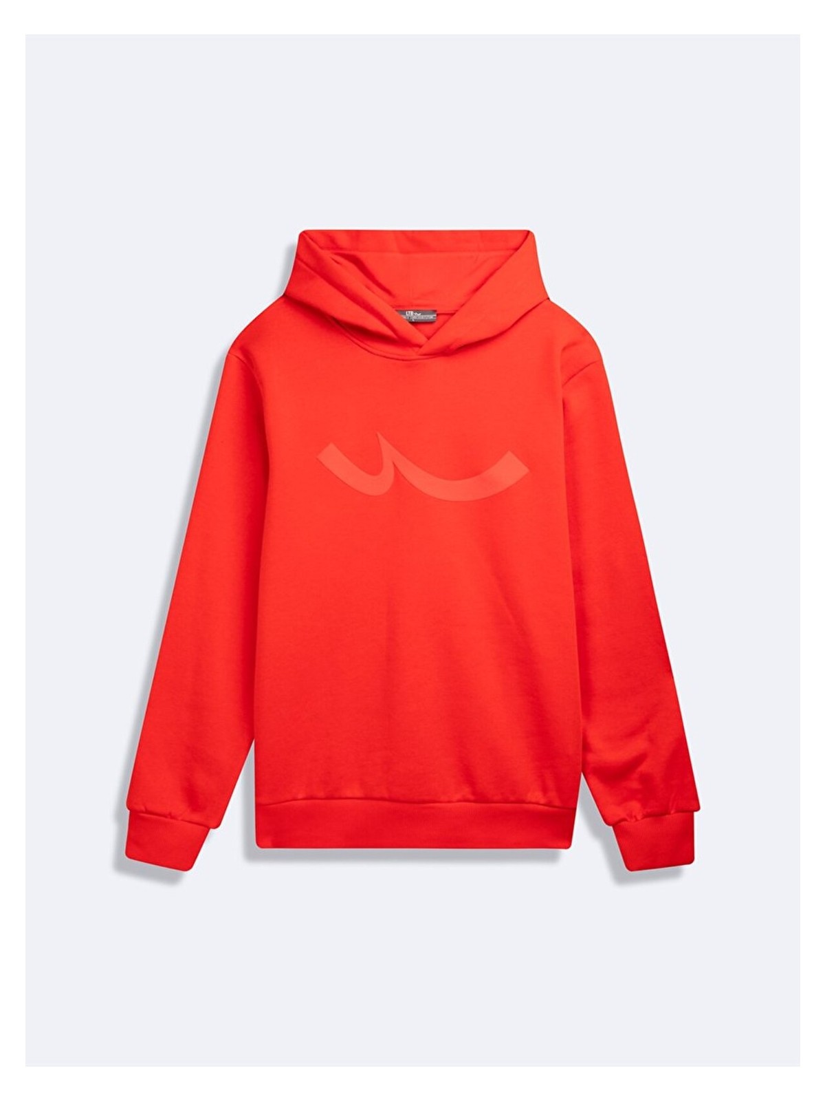 LTB Kapüşonlu Sıgn Baskılı Uzun Kollu Gri Sweatshırt - Görsel 6