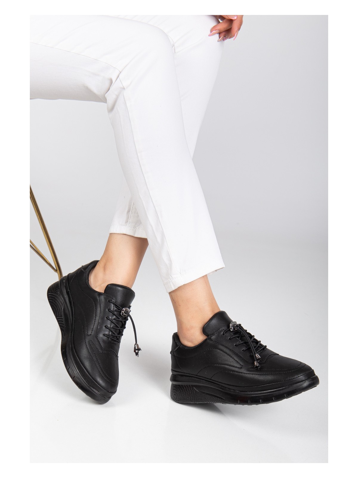 Daxtors D12221 Günlük Ortopedik Kadın Sneaker Spor Ayakkabı - Görsel 5