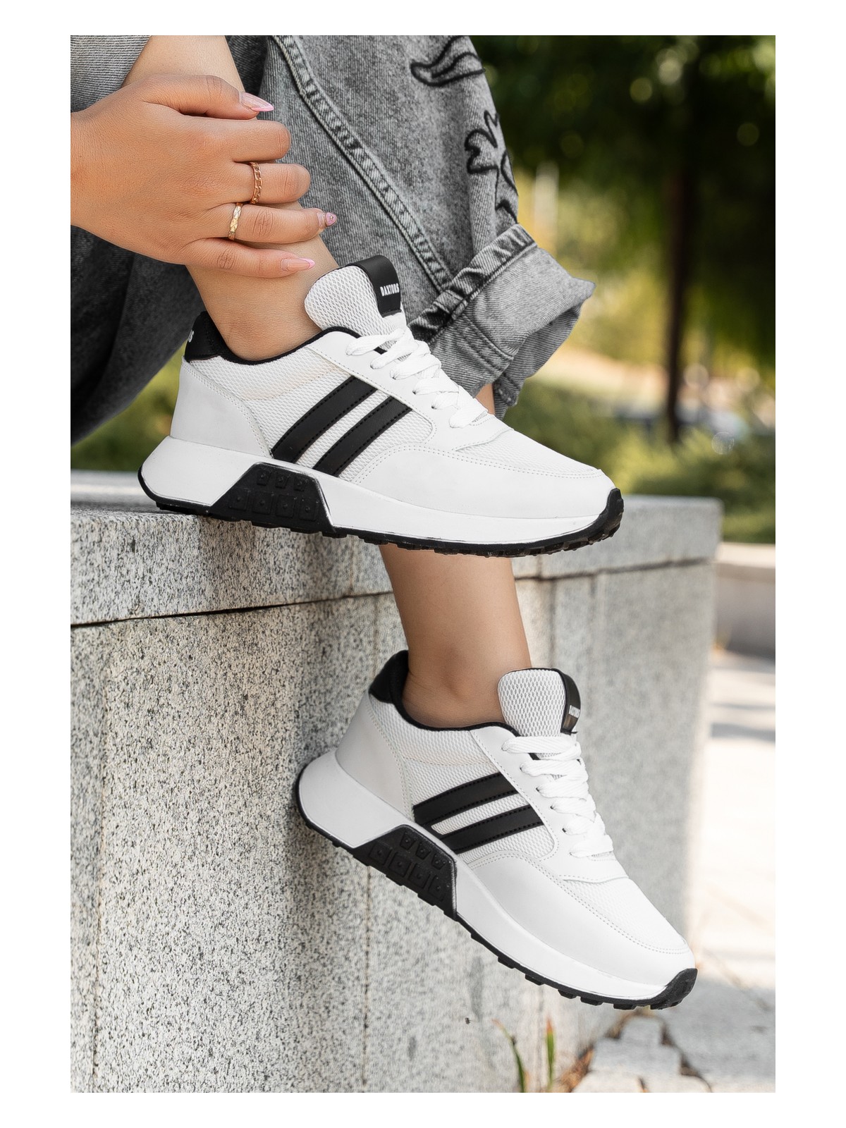 Daxtors Lolita Günlük Ortopedik Kadın Sneaker Spor Ayakkabı - Görsel 5