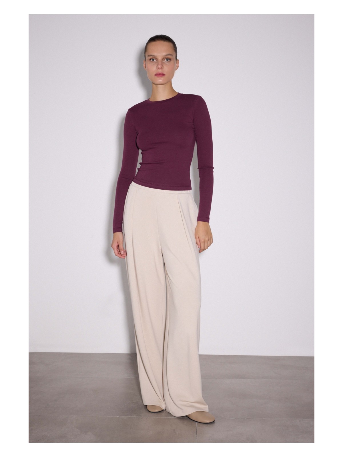 Babokah x Ngulincetin Bisiklet Yaka Uzun Kol Üst