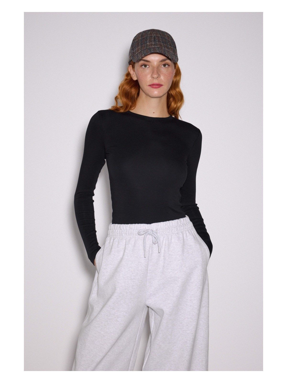 Babokah x Ngulincetin Bisiklet Yaka Uzun Kol Üst - Görsel 3