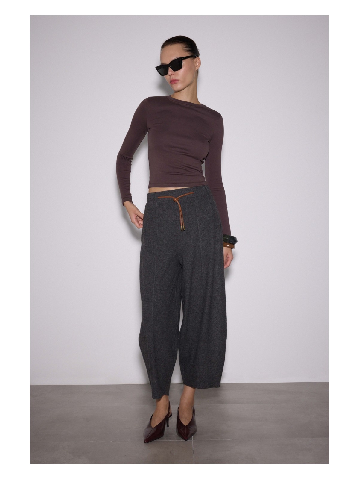 Babokah x Ngulincetin Bisiklet Yaka Uzun Kol Üst - Görsel 8