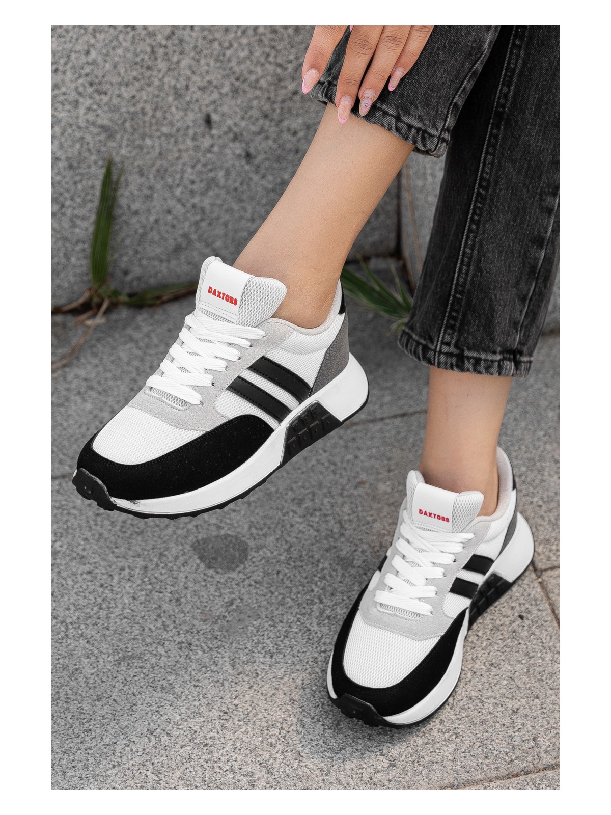 Daxtors Lolita Günlük Ortopedik Kadın Sneaker Spor Ayakkabı - Görsel 4